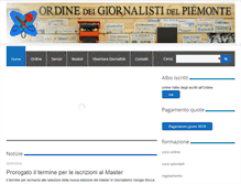 Tablet Screenshot of odgpiemonte.it